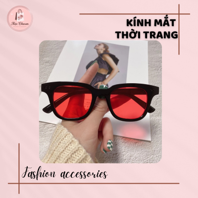 Mắt kính râm chữ V gọng nhỏ nhiều màu - Hình ảnh 4