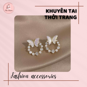 khuyên tai thời trang nữ