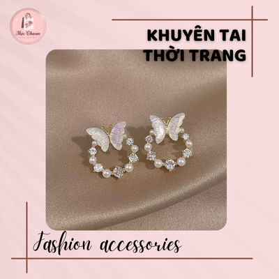 khuyên tai thời trang nữ